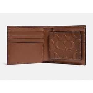 Coach Bags - Coach F25753 Men's Compact ID Wallet Coach Bags - Coach F25753 Men's Compact ID Wallet
